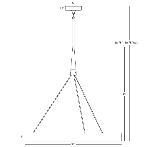 Robert Abbey Lighting B2091 Rico Espinet Candelaria Chandelier in ...