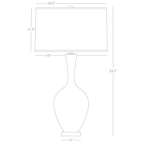 robert abbey audrey table lamp