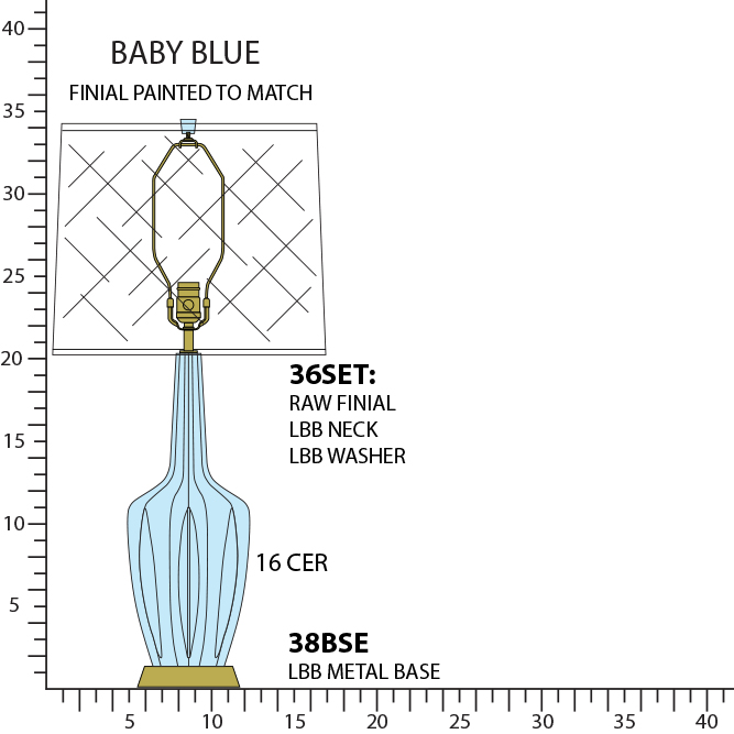 Robert Abbey EMMA TABLE LAMP Style #BB38