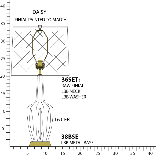 Robert Abbey EMMA TABLE LAMP Style #DY38