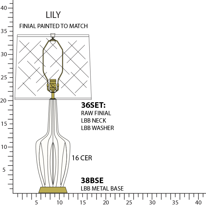 Robert Abbey EMMA TABLE LAMP Style #LY38