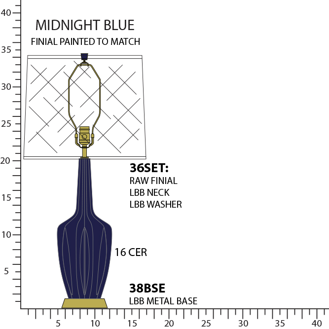 Robert Abbey EMMA TABLE LAMP Style #MB38