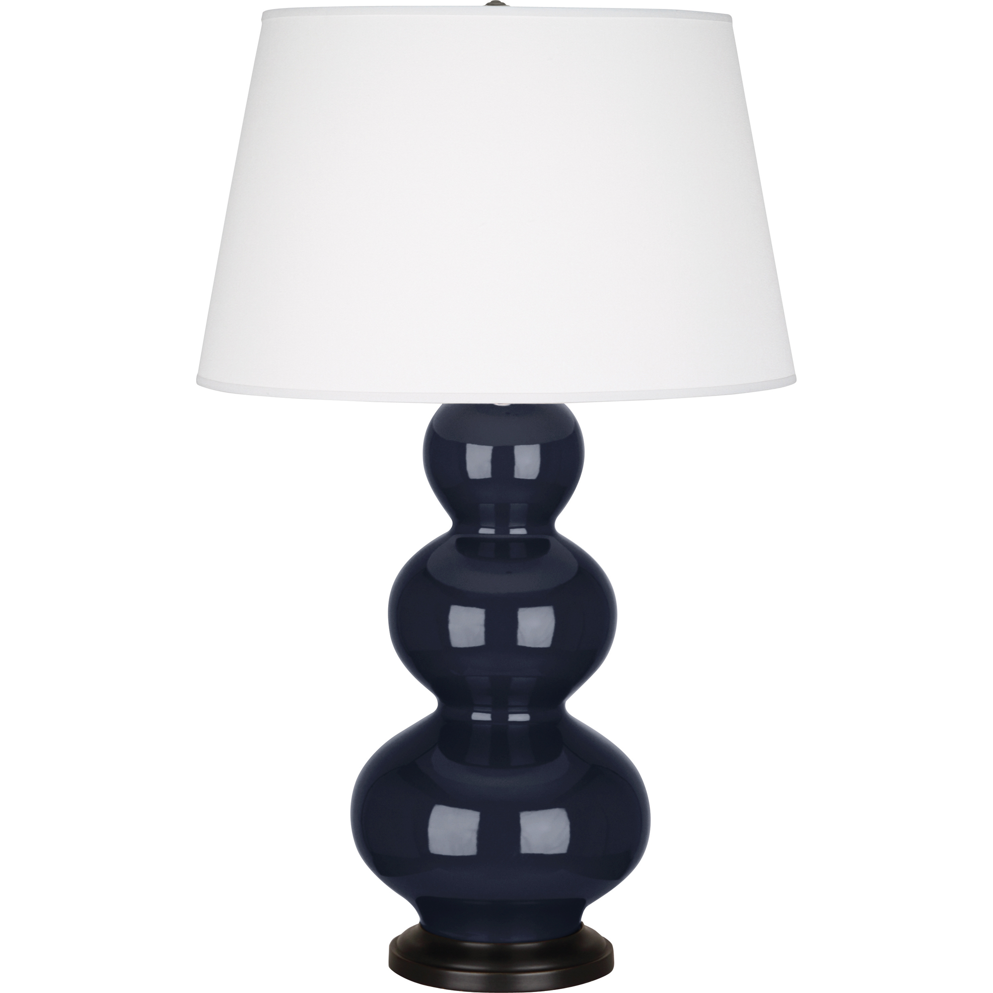 Robert Abbey TRIPLE GOURD TABLE LAMP Style #MB41X