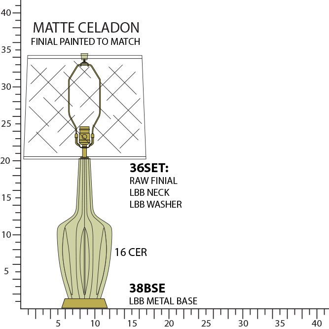 Robert Abbey EMMA TABLE LAMP Style #MCL38