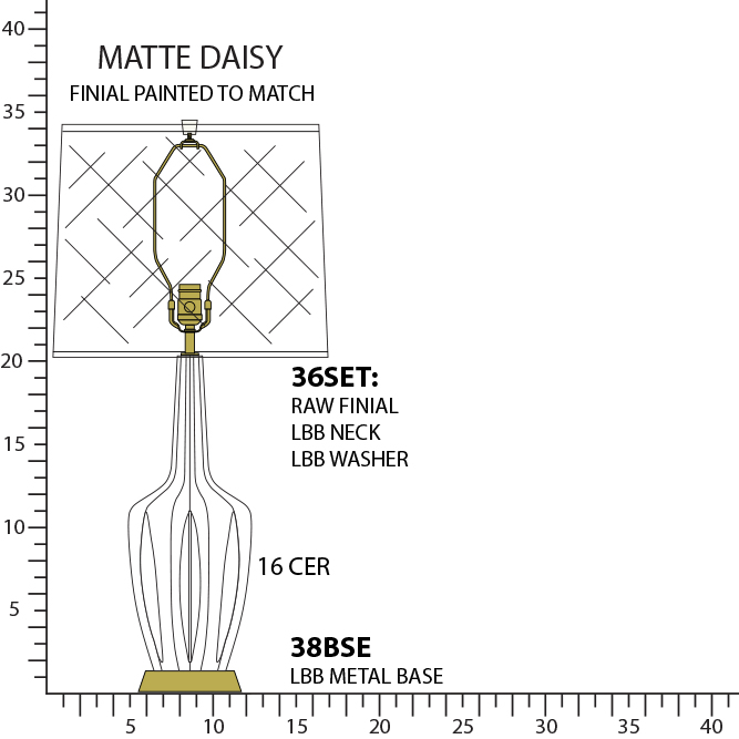 Emma Table Lamp Style #MDY38