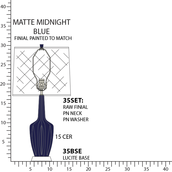 Robert Abbey EMMA ACCENT LAMP Style #MMB35