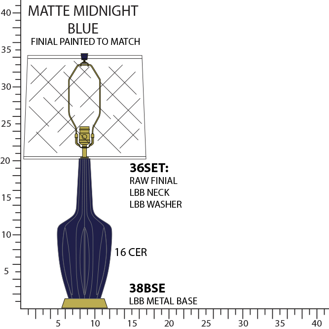 Robert Abbey EMMA TABLE LAMP Style #MMB38