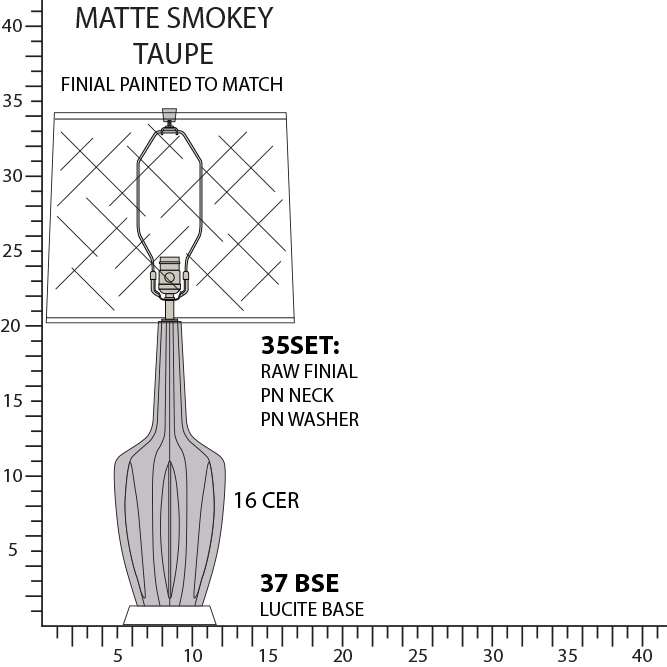 Robert Abbey EMMA TABLE LAMP Style #MST37