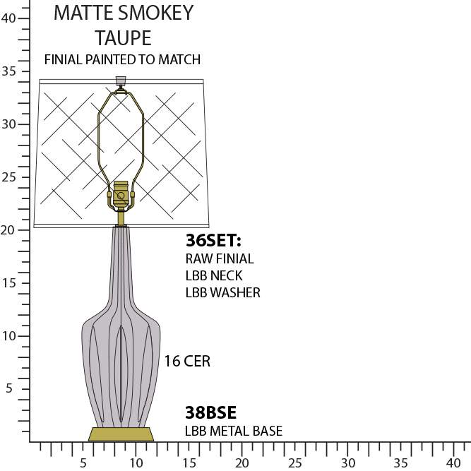 Robert Abbey EMMA TABLE LAMP Style #MST38