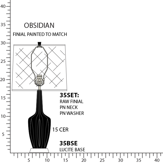 Robert Abbey EMMA ACCENT LAMP Style #OS35